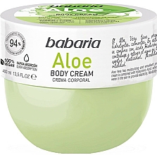 Krem do ciała z aloesem - Babaria Aloe Body Cream — Zdjęcie N1