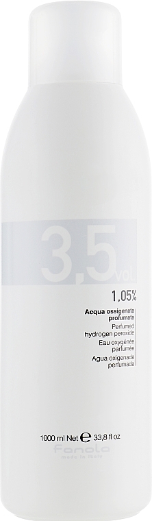 Emulsja utleniająca - Fanola Acqua Ossigenata Perfumed Hydrogen Peroxide Hair Oxidant 3.5vol 1.05% — Zdjęcie N3