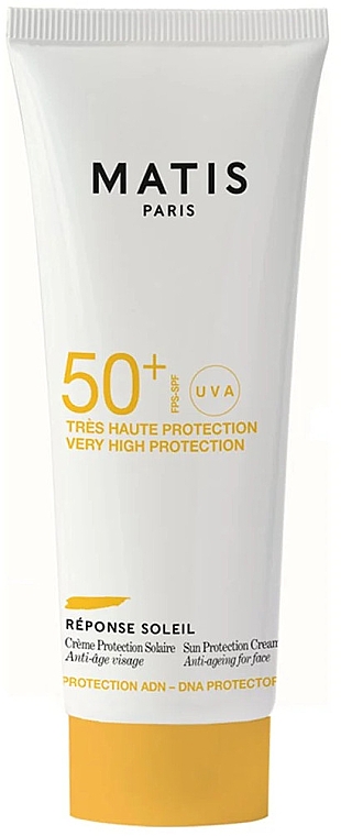 Przeciwzmarszczkowy krem przeciwsłoneczny do twarzy - Matis Reponse Soleil Sun Protection Cream SPF50+ — Zdjęcie N1