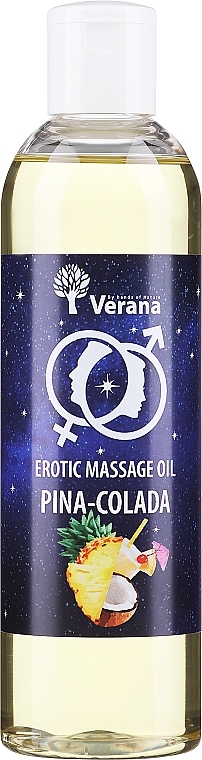 Olejek do masażu erotycznego Pina-colada - Verana Erotic Massage Oil Pina-Colada — Zdjęcie N3