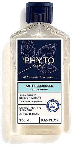 Szampon przeciwłupieżowy - Phyto Anti-Dandruff Dermo-Treating Shampoo — Zdjęcie N1