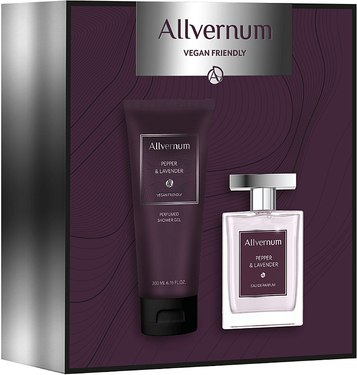 Allvernum Pepper & Lavender - Zestaw (edp/100ml + sh/gel/200ml) — Zdjęcie N1