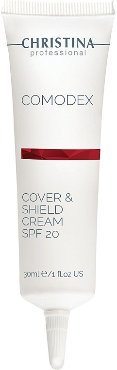 Krem ochronny do twarzy SPF 20 - Christina Comodex Cover & Shield Cream