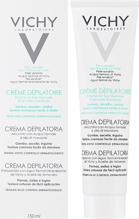 Krem do depilacji - Vichy Dermo Tolerance Hair Removal Cream — Zdjęcie N2