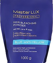 Rozświetlacz do twarzy - Master LUX Professional Blue Hair Bleaching Powder — Zdjęcie N3