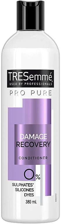 Nawilżająca odżywka do włosów - Tresemme Pro Pure Repair Damage Recovery Conditioner 0% — Zdjęcie N1