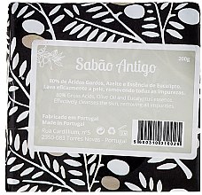 Naturalne mydło w kostce, czarno-biały kartonik - Essencias De Portugal Tradition Ancient Soap — Zdjęcie N2