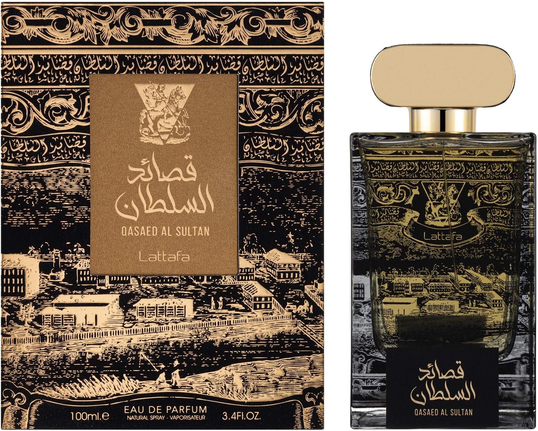 Lattafa Perfumes Qasaed Al Sultan - Woda perfumowana — Zdjęcie 100 ml