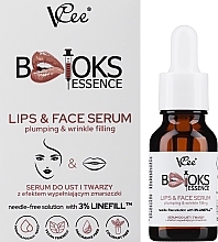 Botox do twarzy i ust oraz esencja wygładzająca zmarszczki z 3% Linefill - VCee Botoks Essence Lips & Face Plumping & Wrinkle Filling With 3% Linefill — Zdjęcie N2