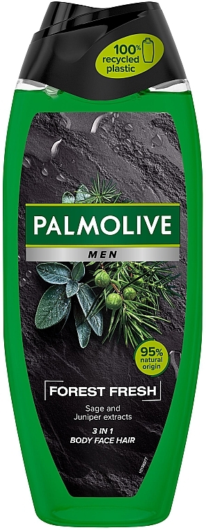 Żel pod prysznic dla mężczyzn 3w1 szałwia i jałowiec - Palmolive Men Forest Fresh  — Zdjęcie N1