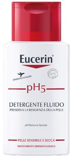 Płyn do mycia twarzy i ciała - Eucerin Ph5 Fluido Detergente — Zdjęcie N1