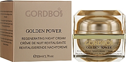 Krem do twarzy na noc - Gordbos Golden Power Regenerating Night Cream — Zdjęcie N2
