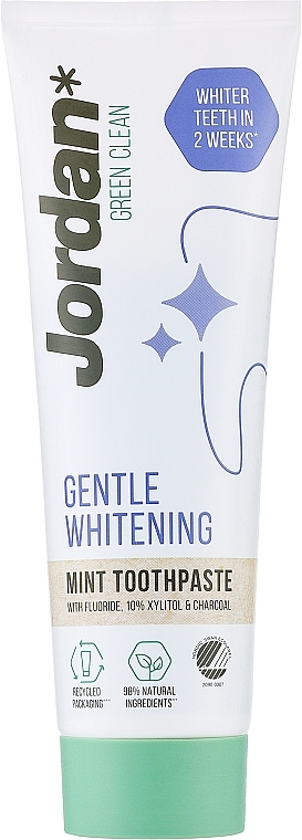 Wybielająca pasta do zębów - Jordan Green Clean Gentle Whitening — Zdjęcie N1