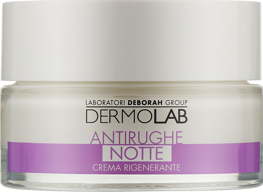 Regenerujący krem przeciwzmarszczkowy do twarzy na noc - Deborah Milano Dermolab Regenerating Anti-Wrinkle Night Cream — Zdjęcie N1