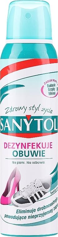 Antybakteryjny odświeżacz do butów - Sanytol — Zdjęcie N1