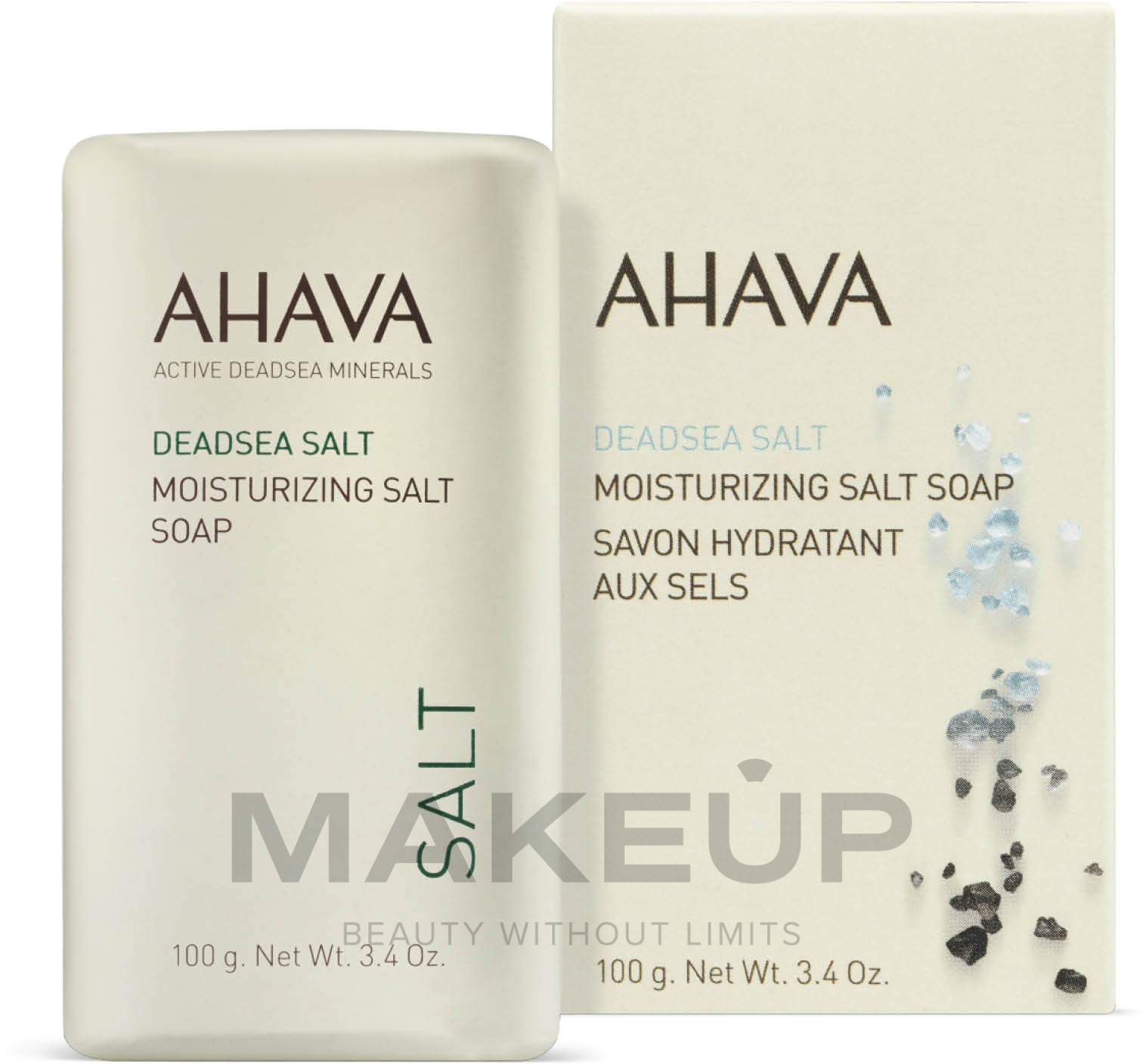 Mydło solne z Morza Martwego - Ahava Moisturizing Salt Soap — Zdjęcie 100 g