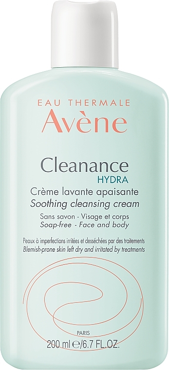 Krem do mycia twarzy do skóry problematycznej - Avène Cleanance Hydra Soothing Cleansing Cream — Zdjęcie N1