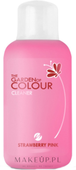 Odtłuszczacz do paznokci Truskawka - Silcare Cleaner The Garden Of Colour Strawberry Pink — Zdjęcie 150 ml