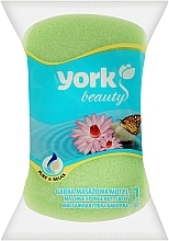 Kup Gąbka do kąpieli i masażu, zielona - York