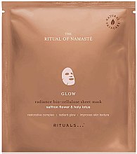 Kup Maska na tkaninie do twarzy - Rituals The Ritual of Namaste Glow Radiance Sheet Mask