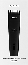 Maszynka do strzyżenia włosów, czarna - Enchen Boost 2 Black — Zdjęcie N2