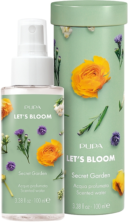 Pupa Let's Bloom Secret Garden - Woda aromatyzowana — Zdjęcie N1