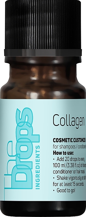 Kompleks na włosy - Pharma Group Laboratories The Drops Collagen Booster Shot — Zdjęcie N1