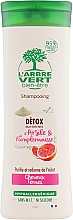Kup Szampon detoksykujący do włosów matowych z glinką i ekstraktami z grejpfruta - L'Arbre Vert Detox Shampoo