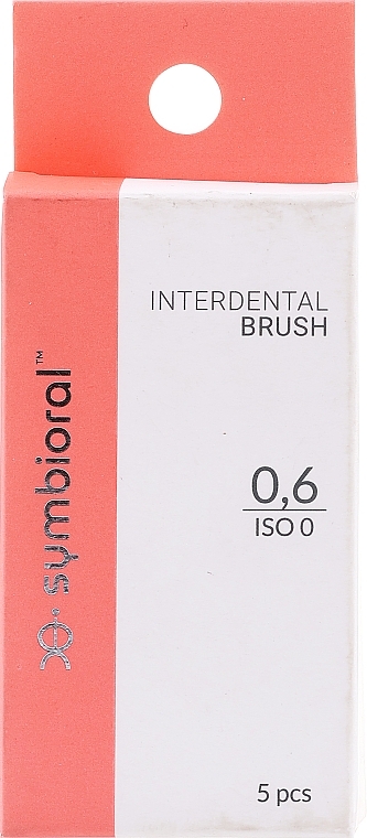 PRZECENA! Szczoteczki międzyzębowe 0,6 mm - Symbioral Interdental Brush ISO 0 * — Zdjęcie N2