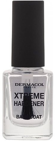 Odżywka wzmacniająca do paznokci - Dermacol Xtreme Hardener Base Coat — Zdjęcie N1