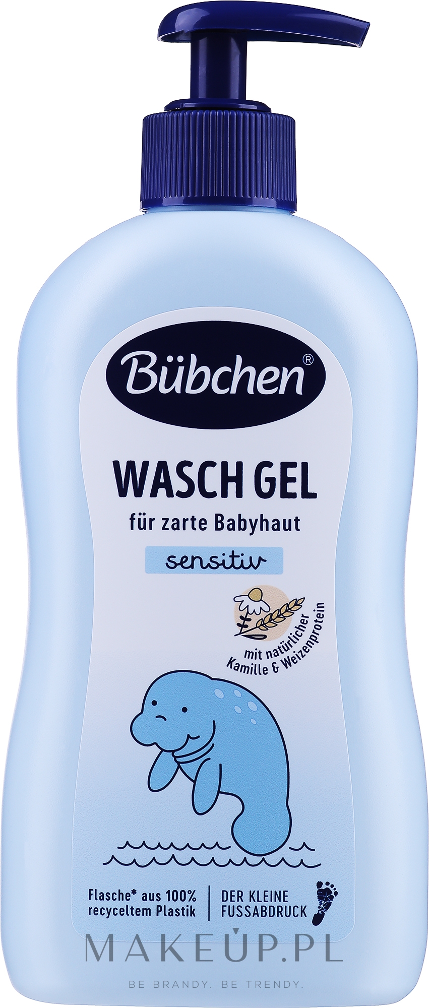 Żel do mycia i kąpieli dla niemowląt - Bubchen wasch gel — Zdjęcie 400 ml