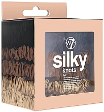 Zestaw gumek do włosów, 6 szt. - W7 Cosmetics Silky Knots Fall — Zdjęcie N1