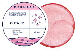 Rozjaśniające hydrożelowe płatki pod oczy - Mermade Glow Up Patch — Zdjęcie N1