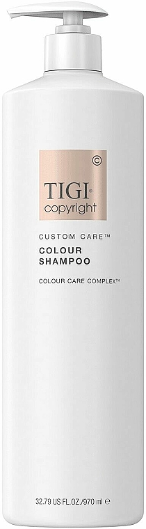 Szampon do włosów farbowanych - Tigi Copyright Custom Care Colour Shampoo — Zdjęcie N2