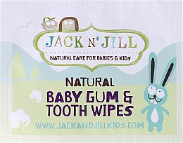 Chusteczki do czyszczenia dziąseł i zębów dla niemowląt - Jack N’ Jill — Zdjęcie N2