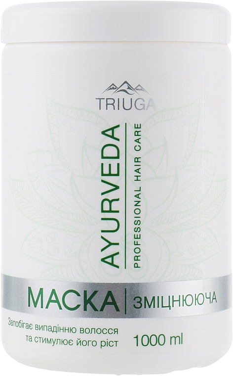 Maska do włosów Wzmacnianie - Triuga Ayurveda — Zdjęcie N1