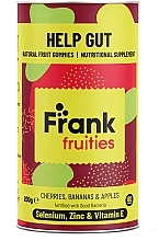 Suplement diety poprawiający zdrowie jelit - Frank Fruities Help Gut Natural Fruit Gummies — Zdjęcie N1