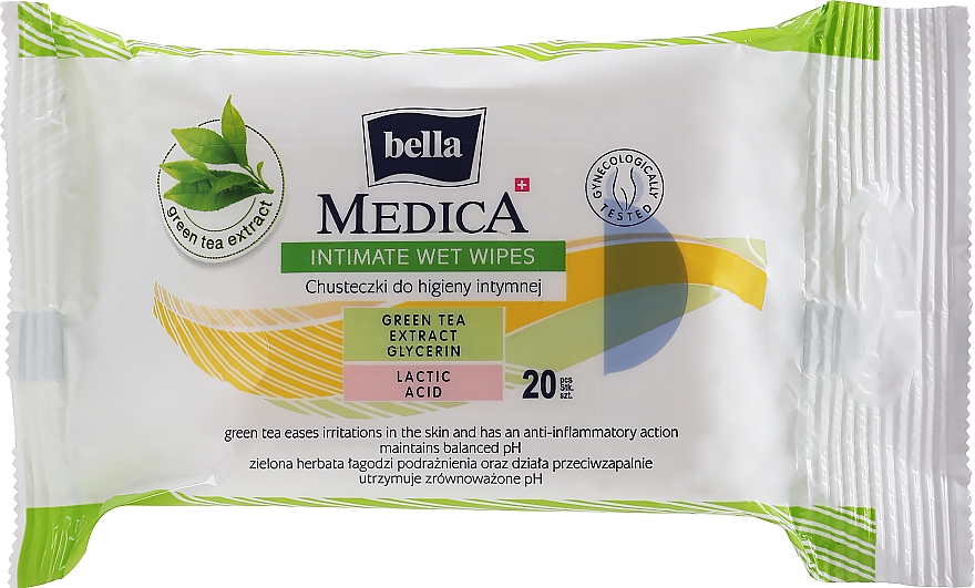 Chusteczki do higieny intymnej Medica - Bella