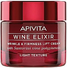 Kup Lekki przeciwzmarszczkowy krem do twarzy z polifenolami wina Santorini - Apivita Wine Elixir Cream