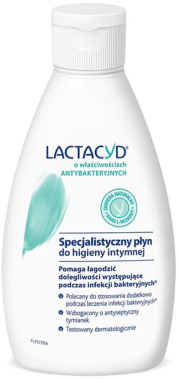 Specjalistyczny płyn do higieny intymnej bez dozownika - Lactacyd Antibacterial Intimate Wash Emulsion — Zdjęcie N1