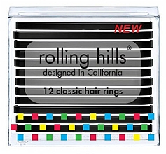 Kup Zestaw gumek do włosów - Rolling Hills Classic Hair Rings Black