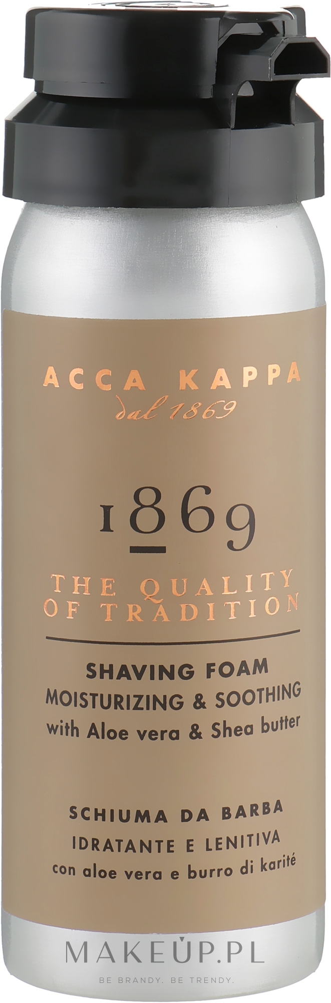 Pianka do golenia - Acca Kappa 1869 Shaving Foam — Zdjęcie 50 ml