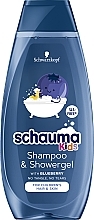 Kup Szampon i odżywka dla dzieci - Schauma Kids Shampoo & Balsam With Blueberry