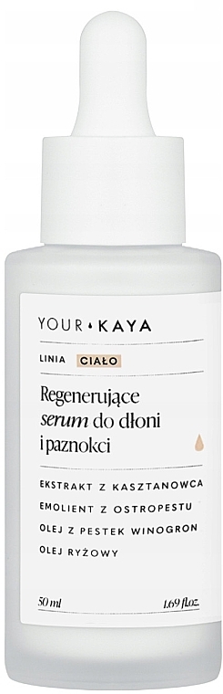 Regenerujące serum do rąk i paznokci - Your Kaya — Zdjęcie N1