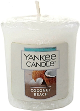 Świeca zapachowa - Yankee Candle Votive Coconut Beach — Zdjęcie N1