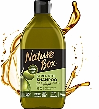 Szampon z oliwą z oliwek do długich włosów - Nature Box Shampoo Olive Oil  — Zdjęcie N2