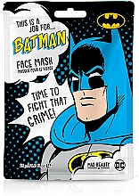 Kup Maseczka w płachcie do twarzy Ekstrakt z czarnej herbaty - Mad Beauty DC This Is A Job For Batman Face Mask