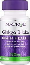 Kup Ginkgo biloba, 120 mg - Natrol Ginkgo Biloba