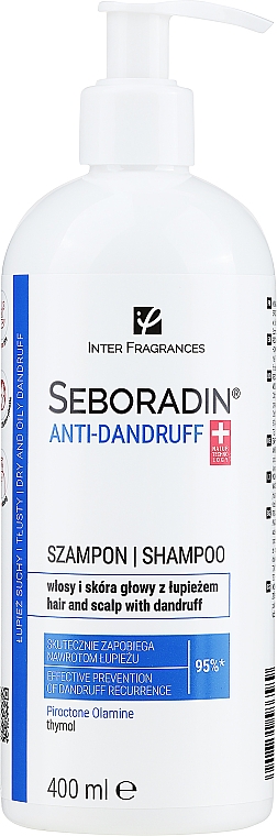 Orzeźwiający szampon przeciwłupieżowy - Seboradin Shampoo Anti-Dandruff  — Zdjęcie N3