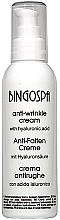 Kup Przeciwzmarszczkowy krem z kwasem hialuronowym - BingoSpa Anti-Wrinkle Cream With Hyaluronic Acid